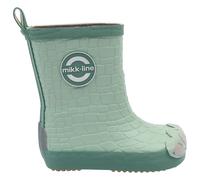 Mikk-Line - Kid's Wellies Dragon Barefoot - Gummistiefel, Gr. 35, türkis (GreenMilieu)