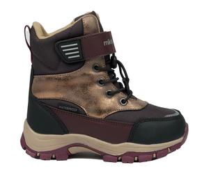 Mikk-Line - Kid's Winter Boot Tex VC - Winterschuhe, Gr. 25, braun/schwarz (Raisin)