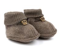 Mikk-Line - Kid's Wool Footies - Hüttenschuhe, Gr. 50-56, braun (MelangeDenver)