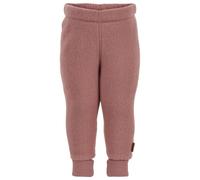 Mikk-Line - Kid's Wool Pants - Fleecehose, Gr. 128, braun (Burlwood)