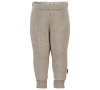 Mikk-Line - Kid's Wool Pants - Fleecehose, Gr. 134, beige (MelangeOffwhiteII)