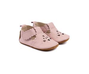 mikk-line Leder-Lauflernschuhe in Rosa - Größe 25/26 | Babysandalen