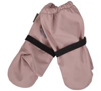 Mikk-line PU-Regenfäustlinge mit Fleecefutte Adobe Rose 98/104 | OEKO-TEX Standard 100 zertifiziert | Wasserdicht mit einer Wassersäule von 8.000 mm | Winddicht und isolierend | Kein PFAS hinzugefüg