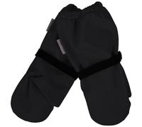 Mikk-line PU-Regenfäustlinge mit Fleecefutte Black 98/104 | OEKO-TEX Standard 100 zertifiziert | Wasserdicht mit einer Wassersäule von 8.000 mm | Winddicht und isolierend | Kein PFAS hinzugefüg