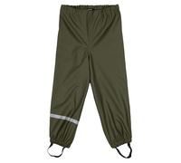 Mikk-line Regenhose Kinder 116 Dusty Olive - Wasser- und Winddichte Matschhose Mädchen und Jungen - Ideal für Regen- und Matschwetter | Matschhose Für Kinder Mit Elastische Passform