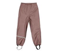 Mikk-Line - Kid's PU Rain Pant - Regenhose, Gr. 128, braun (Burlwood)