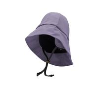 Mikk-line Wasserdichter Regenhut für Kinder | Regenmütze Kinder mit UV-Schutz & Kinnriemen | Winddichte und Wasserdichter Hut für Jungen und Mädchen | Violett Outdoor-Hut für Herbst & Winter