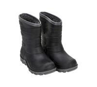 Mikk-line Thermostiefel | Winterstiefel Thermo Gummistiefel 32 Black | Gefüttert | Wasserdicht | Warm Und Isolierend | Winddicht | Thermostiefel aus Naturgummi | Ultra Warm | Schneestiefel