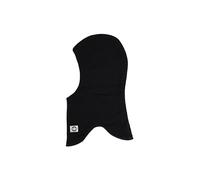 Mikk-line Wolle Sturmhaube Kinder Schwarz 2-3 Jahre | Oeko-TEX 100 Schalmütze mit Windstop Für Baby und Kinder | 84% Wolle 16 Polyester | Atmungsaktiv & isolierend