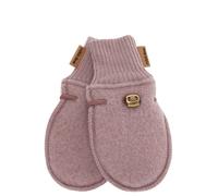 mikk-line Wollfäustlinge in Rosa - Größe 74/80 | Baby Handschuhe