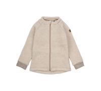 mikk-line Wolljacke in Beige - Größe 110 | Kids Fleecejacken Fleecepullover