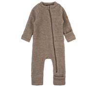 Mikk-Line - Wool Baby Suit - Overall, Gr. 86, braun (MelangeDenver)