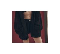 Mikuta The Black Crinkle Boxer Shorts Größe: M | Unterhosen Outlet | Damen | Schwarz