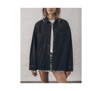 Mikuta The Black Denim Overshirt Größe: XL | Overshirts Outlet | Damen | Schwarz