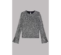 Mikuta The Dark Sequin Blouse Größe: M | Blusen Outlet | Damen