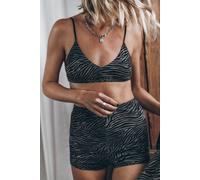 Mikuta The Dark Zebra Soft Shorts Größe: XS | Nachtwäsche Outlet | Damen