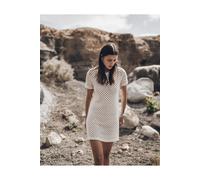 Mikuta The Ecru Short Crochet Dress Größe: L | Minikleider Outlet | Damen | Braun