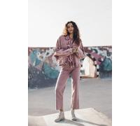 Mikuta The Pink Faded Cropped Straight Jeans Pink Größe: W25 | Straight Jeans Outlet | Damen | Rosa