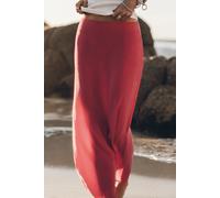 Mikuta The Pink Long Cupro Skirt Pink Größe: S | Maxiröcke Outlet | Damen | Rosa