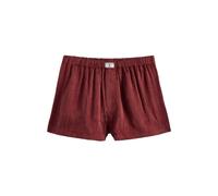 Mikuta The Red Crinkle Boxer Shorts Red Größe: M | Unterhosen Outlet | Damen | Rot