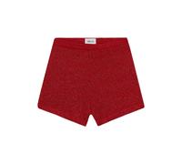 Mikuta The Red Glitter Ribbed Shorts Größe: L | Nachtwäsche Outlet | Damen | Rot