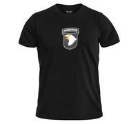 Mil-Tec T-SHIRT M.DRUCK 101ST AB SCHWARZ M