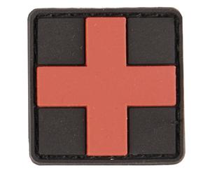 Mil-Tec - 3D-Aufnäher First Aid Patch SM - Black