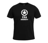 Mil-Tec - Allied Star - T-Shirt - Black XXL