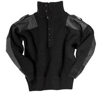 Mil-Tec Alpin Armee Pullover Wolle schwarz, Größe 54, Herren