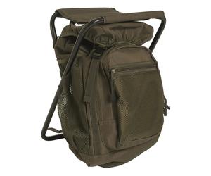 Mil-Tec Ansitzrucksack mit Hocker 20 L - Oliv