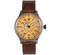 Mil-Tec Vintage Army Uhr Quarz braun