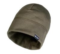 Mil-Tec Army Beanie Soft • Leichte Wintermütze mit Fleecefutter • Thermoaktive & schnelltrocknende Beanie Mütze • Ideal als Fahrradmütze, Sportmütze, Laufmütze • Farbe: Oliv & Schwarz