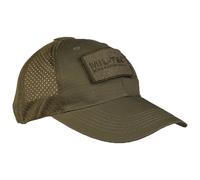 Mil-Tec Baseballcap mit Netzeinsatz - Schwarz Herren