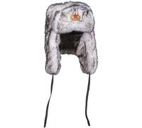 Mil-Tec Russische Wintermütze Shapka weiß, Größe M/57-58, Synthetik