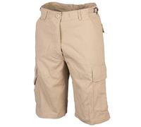 Mil-Tec Bermuda Ripstop Prewashed khaki, Größe XXL, Herren, Baumwolle