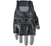 Mil-Tec - Biker Leather Fingerless - Handschuhe - Black L