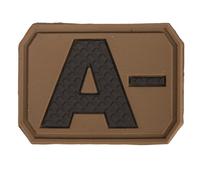 Mil-Tec - Blutgruppe A- - Emblem - Coyote