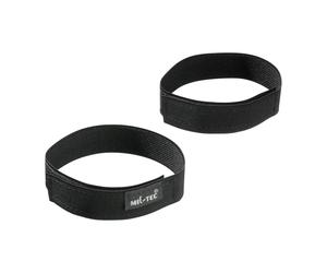 Mil-Tec Bundeswehr Hosengummiband mit Klett 2er Set - Schwarz