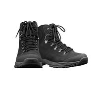 Mil-Tec BW Kampfschuhe Schwarz • Wasserdichte Outdoor-Stiefel aus Rinderleder • Robuste Einsatzstiefel für Herren • Taktische Wanderschuhe • Gr. 43,5
