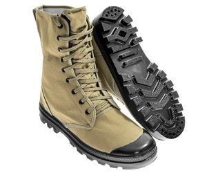 Mil-Tec - Canvas Combat Boots - Military Schuhe - Olive 43