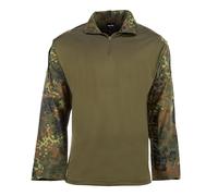 Mil-Tec Tactical Shirt flecktarn, Größe XL, Herren, Synthetik