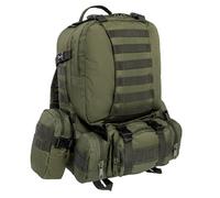 Mil-Tec Defense Pack Assembly Rucksack oliv, Synthetik