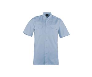 Mil-Tec Diensthemd Kurzarm - Blau / XXL Herren
