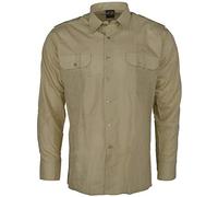 Pilotenhemd Langarm, beige | 3XL