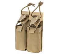 Mil-Tec - Double Magazine Pouch Hook & Loop Backside - Magazintasche für 2 Magazine - Dark Coyote