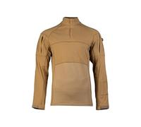 Mil-Tec Feldhemd Assault • Taktisches Langarmshirt Herren mit Oberarmtaschen, Stifthalter, Klettbündchen • Atmungsaktives Combat Shirt • Funktionsshirt in vers. Tarnfarben • Größen S-3XL