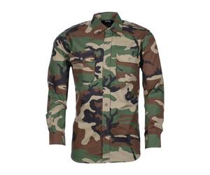 Mil-Tec Feldhemd Ripstop - Oliv / L Herren