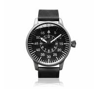 Mil-Tec Fliegeuhr Retro schwarz Dial