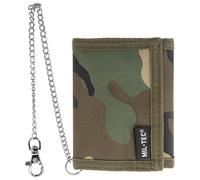 Mil-Tec Geldbörse Mit Sicherheitskette Gr. Small, Woodland