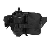 Mil-Tec Multifunktions Bauchtasche m. Flasche schwarz, Synthetik